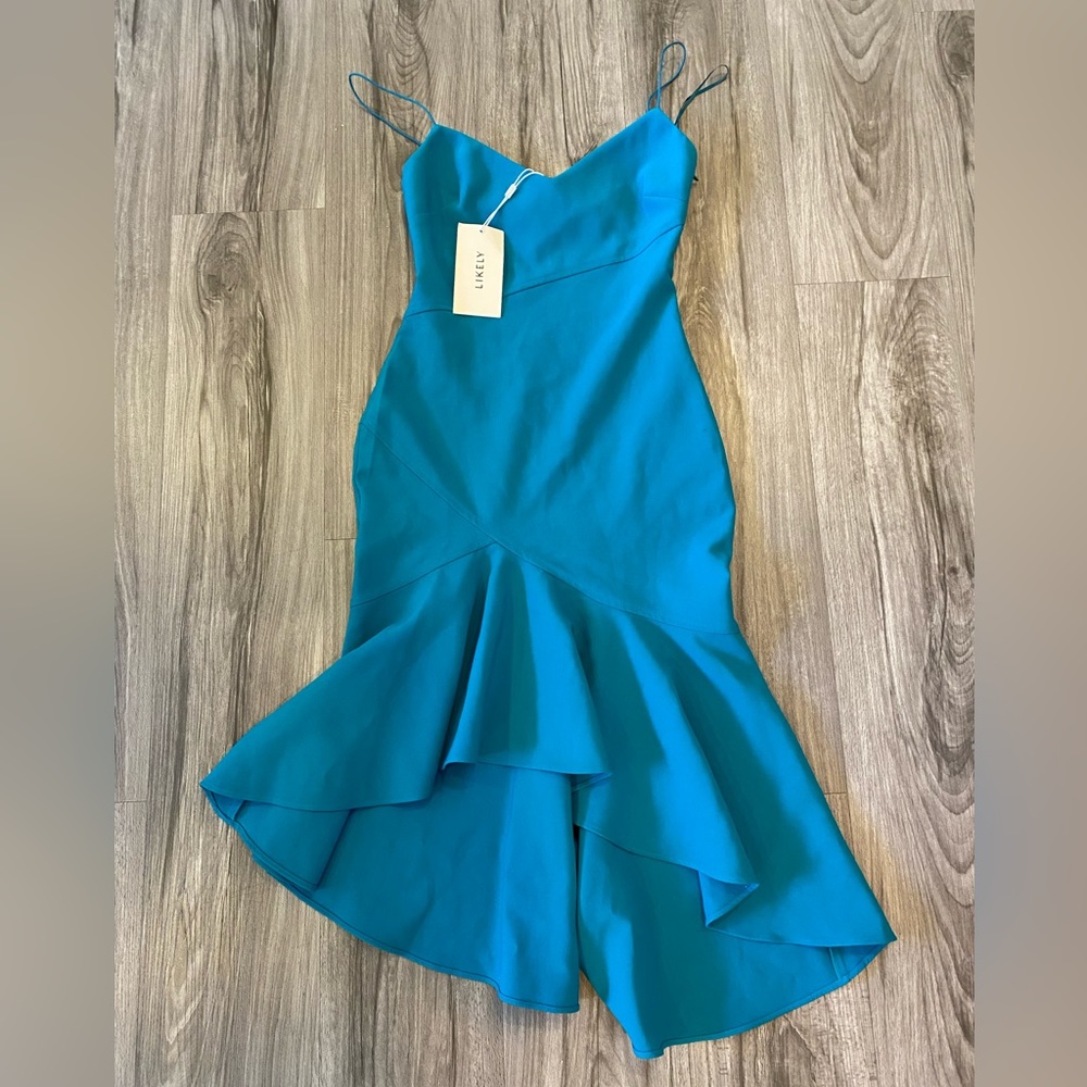 Brand New Revolve Turquoise Dress XS